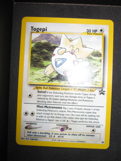 POKEMON NEUF PROMO TOGEPI 30 MINT/N/MINT BLACK STAR RARE ENGLISH ANGLAIS - Image 2