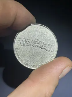 2001 Pokemon Nintendo Wizards Of The Coast Lugia Metal Collectible Coin - Image 4