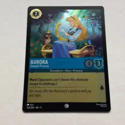 Aurora 154/204 Disney Lorcana Fabled Common Cold Foil Card NM - Image 1