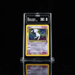 Mew Holo #9 WOTC Black Star Promo TAG 8 NM-MT Pokemon TCG Card WOTC 2000 SWIRL🌀 - Image 1