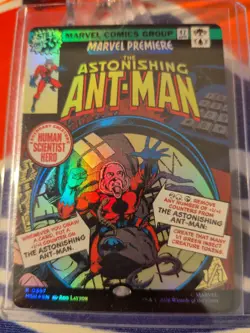 MTG The Astonishing Ant-Man (Borderless) Marvel Super Heroes Foil - Image 1
