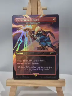 MTG - Vivi's Thunder Magic - FINAL FANTASY x SECRET LAIR - NM - Foil - English - Image 1