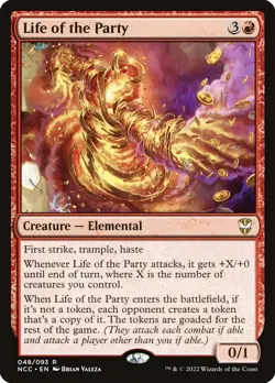 Life of the Party 48 Commander: Streets of New Capenna Regular MTG NM - Image 1