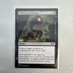 Withering Torment #124 | Near Mint | DSK Duskmourn Magic MTG - Image 1