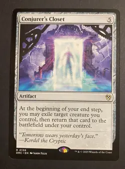 Conjurer's Closet #0126- Commander: Aetherdrift MTG - Image 1