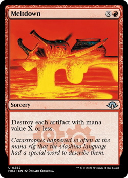 Meltdown #282 (LP) Modern Horizons 3 MH3 Magic MTG - Image 1