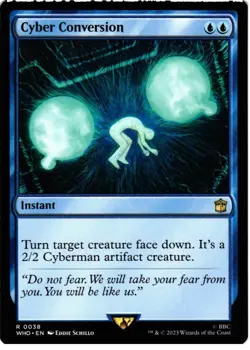Cyber Conversion 38 R Universes Beyond: Doctor Who NM MTG - Image 1