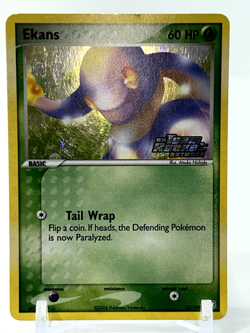 Pokemon TCG Ekans Reverse Holo 55/109 - LP - Team Rocket Returns 2004 - Image 1
