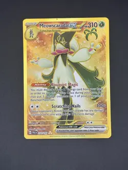 Meowscarada ex 271/193 Hyper Rare 2023 Pokemon Sv02: Paldea Evolved Holo NM - Image 1