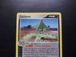 Pokemon - Cacturne Prerelease 27/108 Rare Ex Power Keepers - Image 2