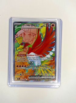 Klarins Ho-Oh EX DRI 209 Ultra Rare Near Mint Pokemon TCG - Image 1