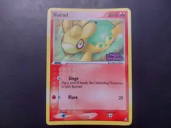 Pokemon - Numel 72/110 Common Reverse Holo Ex Holon Phatoms - Image 1