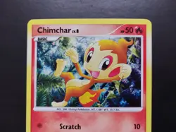 Pokemon - Chimchar 14/17 Common Holo Pop Series 6 - Image 2