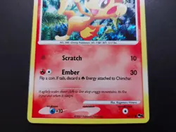 Pokemon - Chimchar 14/17 Common Holo Pop Series 6 - Image 3