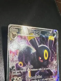 Umbreon GX 80/149 Pokemon Sun & Moon Base Ultra Rare Holo Damage - Image 2