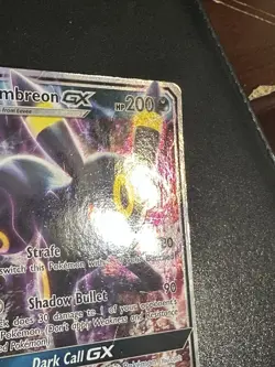 Umbreon GX 80/149 Pokemon Sun & Moon Base Ultra Rare Holo Damage - Image 3