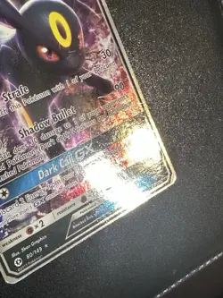 Umbreon GX 80/149 Pokemon Sun & Moon Base Ultra Rare Holo Damage - Image 5