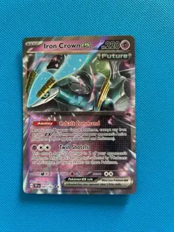 Iron Crown ex 081/162 Sv05: Temporal Forces Holo - English - Pokemon TCG - Image 1