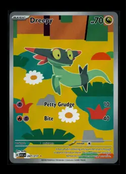 Dreepy 247/217 - Pokemon TCG - Ascended Heroes Illustration Rare Holo NM - Image 1