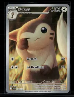 Pokemon 2025 Journey Together Furret #168/159 - Image 1