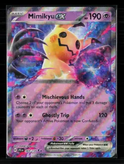 Pokemon 2023 Crown Zenith Mimikyu EX RR #69/159 - Image 1