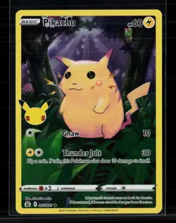 Pokemon 2021 Celebrations Pikachu #5/25 - Image 1