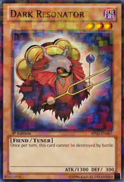 1x (LP) Dark Resonator - BP02-EN067 - Mosaic Rare - Unlimited Edition YuGiOh - Image 1