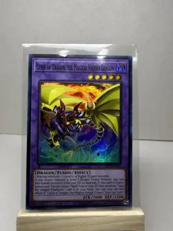 Yu-Gi-Oh! Curse of Dragon, the Magical Knight Dragon DIFO-EN097 1st Edition Fus… - Image 1