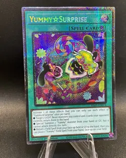 🍰🌟 Yu-Gi-Oh Yummy Surprise RA05-EN074 Starlight Rare 1st Edition 🌟🍰 - Image 1
