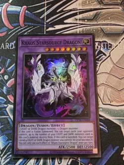 Khaos Starsource Dragon - OP28-EN008 - Super Rare - Unlimited Edition - NM - Image 1