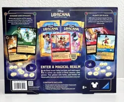NEW Disney Lorcana TCG Into The Inklands Bundle Box Includes Bonus Promo Cards - Image 2