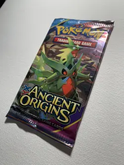 2015 Pokemon Ancient Origins Factory Sealed Booster Pack Tyranitar UNWEIGHED - Image 4