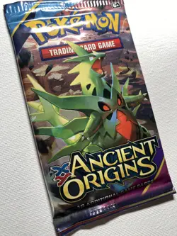 2015 Pokemon Ancient Origins Factory Sealed Booster Pack Tyranitar UNWEIGHED - Image 5