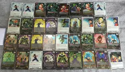 Dragon Ball Z Fusion World Cross Force FB10 Card Lot of 54 - Image 3