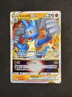 Lucario VSTAR SWSH214 SWSH: Sword & Shield Promo Cards Holo - Image 1