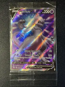 Mewtwo V SWSH229 SWSH: Sword & Shield Promo Cards Holo Factory Sealed - Image 1