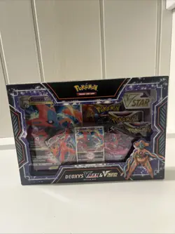 Pokemon Deoxys VMAX & VSTAR Battle Box Trading Card Game Set - Image 1