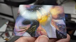 The Soul Stone Art Card NM Gold-Stamped Signature Art Series Marvel's Spider-Man - Image 1