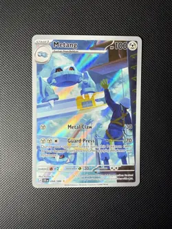 NM Metang 094/086 Chaos Rising Illustration Rare Pokemon Card - Image 1