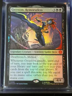 Gwenom, Remorseless SPM 286 Magic MTG Mythic FOIL NM - Image 3