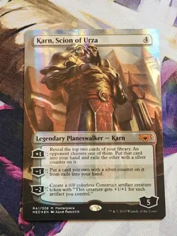MTG Masterpiece Mythic Edition - Karn, Scion Of Urza Foil NM - Image 1