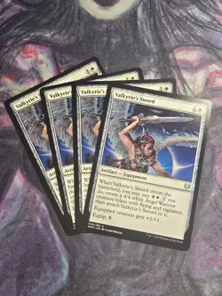 Valkyrie's Sword x4 4x, Kaldheim White MTG - Image 1
