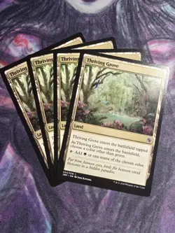 Magic the Gathering (mtg): JMP: Thriving Grove (x4) - Image 1