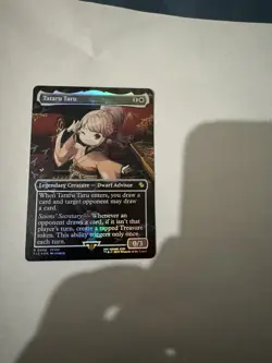 Tataru Taru Borderless Chocobo Track Foil Final Fantasy Commander MTG - Image 2