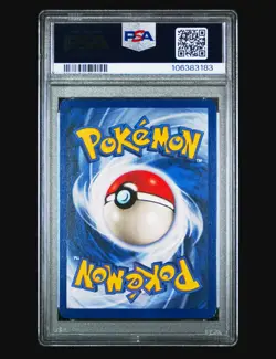 1999 POKEMON JUNGLE PROMO FRUIT ROLL PROMO #56 MEOWTH-GOLD BORDER PSA 7 - Image 2