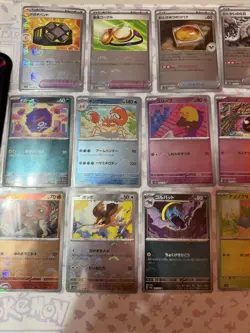 Pokemon 151 Japanese Pokeball Reverse Holo Lot - Image 2