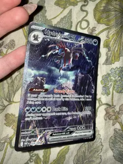 Pokemon Hydreigon EX Full Art Holo Special Illustration Rare 330 HP 169/086 - Image 4