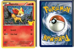 Fennekin 014/025 Promo McDonald's 25th Anniversary Promos Pokemon Holo NM - Image 3
