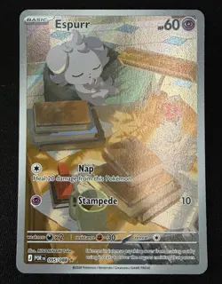Espurr 095 /088 Holo Illustration Rare Perfect Order Pokemon NM - Image 1