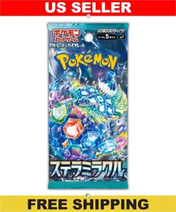 Stellar Miracle Booster Pack [SV7] - Japanese Stellar Crown Pokemon Sealed - Image 1